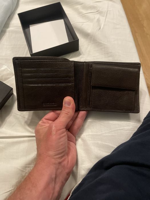 Diesel wallet brown large size 12,5x10x1,5cm