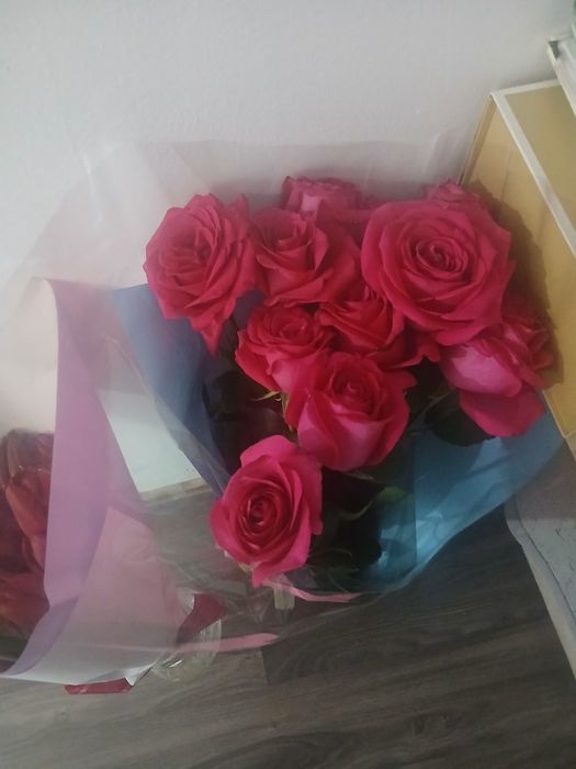 Цветы белое роза