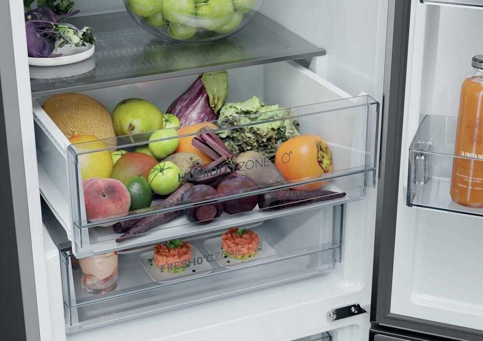 Хладилник с фризер HAIER HDPR1620ANPK 205см.