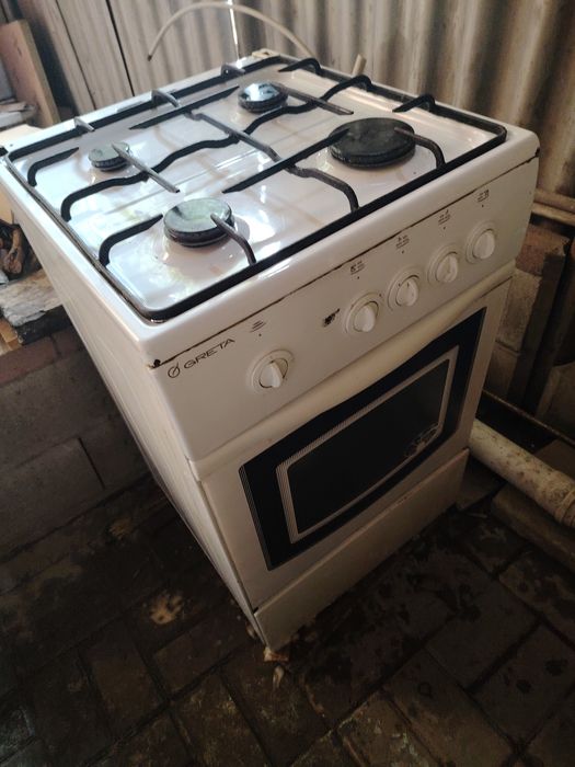 Газовая плита Gret, 4 комфорки.