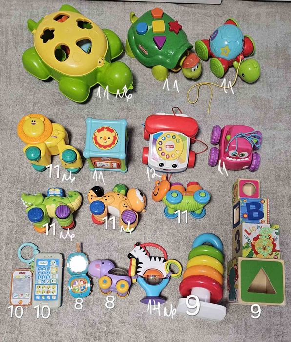 Fisher Price играчки и активна гимнастика