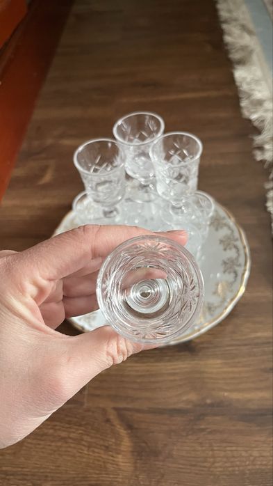 Рюмки хрустальные