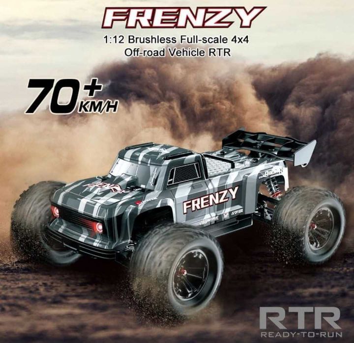 Количка с дистанционно управление Frenzy 1:12 70+ км.ч. 4WD Brushless