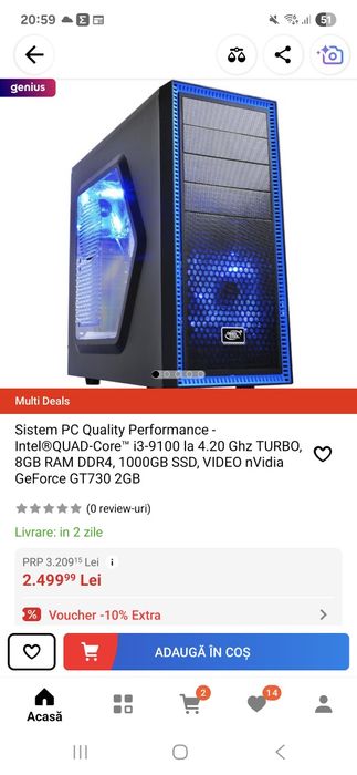 Ofertă !! PC gaming performance