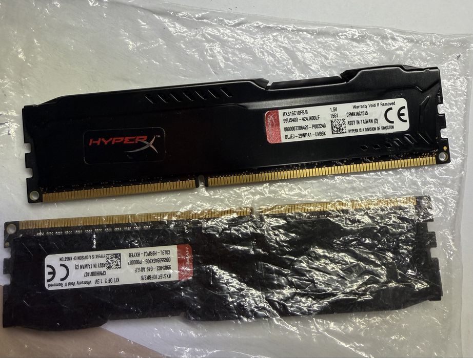 16GB RAM DDR3 Hyperx