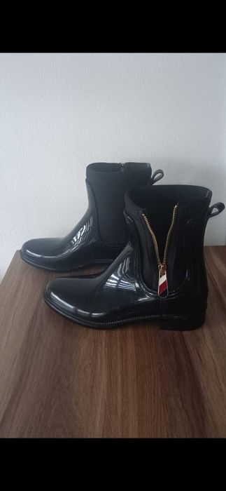 Cizme Tommy Hilfiger cauciuc