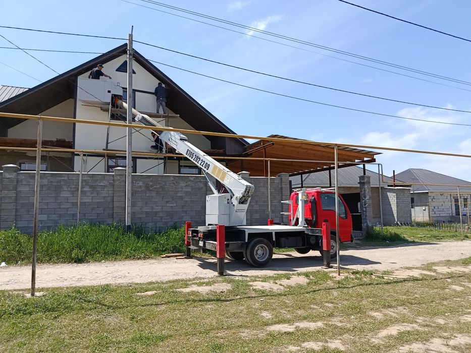 Услуги Автовышки телескоп