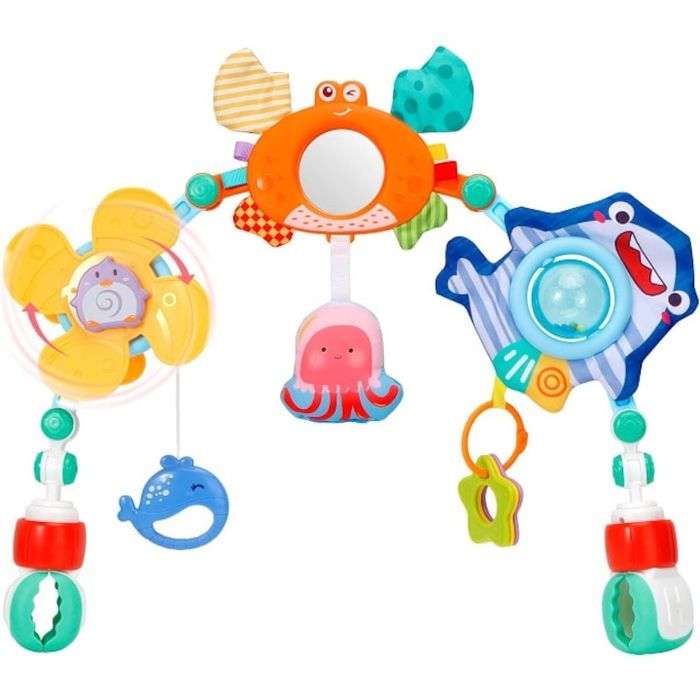 Jucarie arcada multifunctionala (carut/patut bebe)