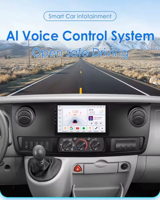 Navigatie Android Renault Master 2003-2011