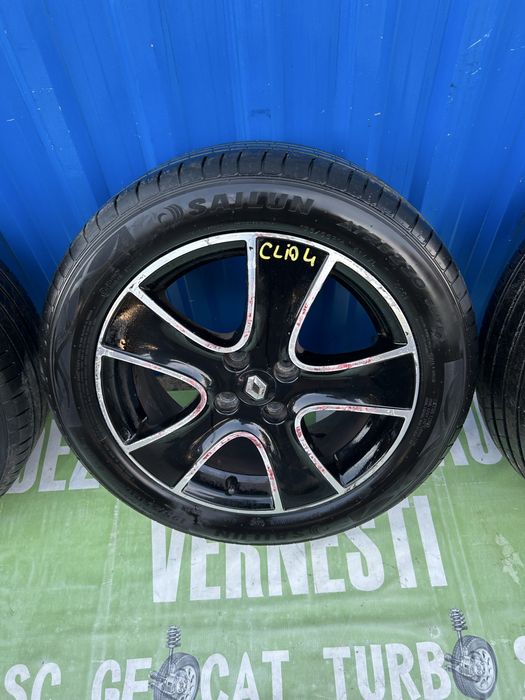 Jante aliaj R15 Renault Clio 4 cauciucuri in stare bună