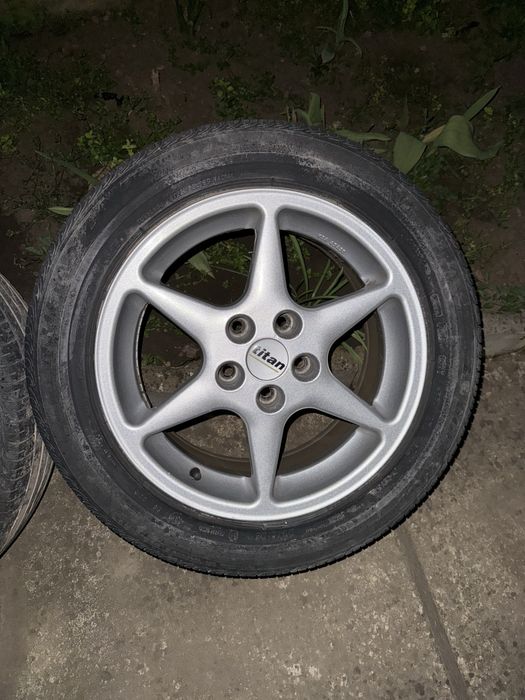 Vand 4 jante aliaj 16” 5x110 cu caucicuri pe ele si un set c. 17”