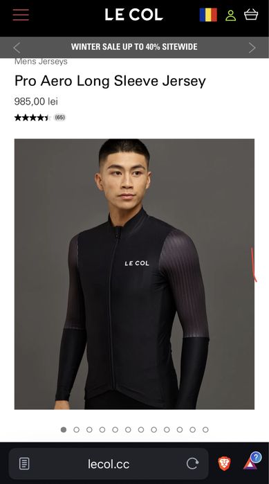 Bluza bicicleta cisclism Le Col Pro Aero S noua assos Castelli