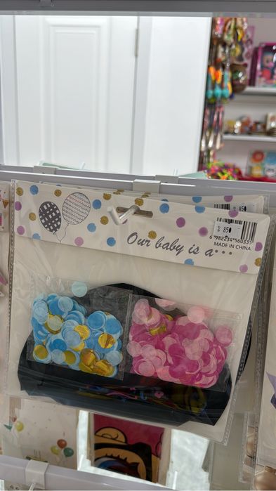 Гендер пати- банеры -цветной дым