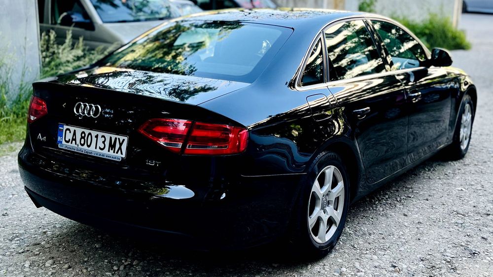 AUDI А4 2008 г 1.8 ТFSI B8, бензин, 160 кс 6 степенна ръчна скоростна кутия, Евро 5, седан