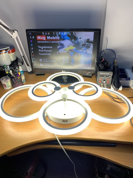 Ремонт люстр разных видов