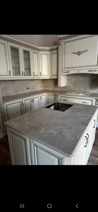 Изготовление столешниц, баров, из искусственного камня акрила и кварца