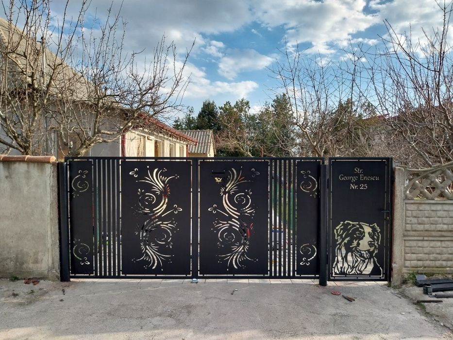 Garduri, panouri,debitare cu plasma