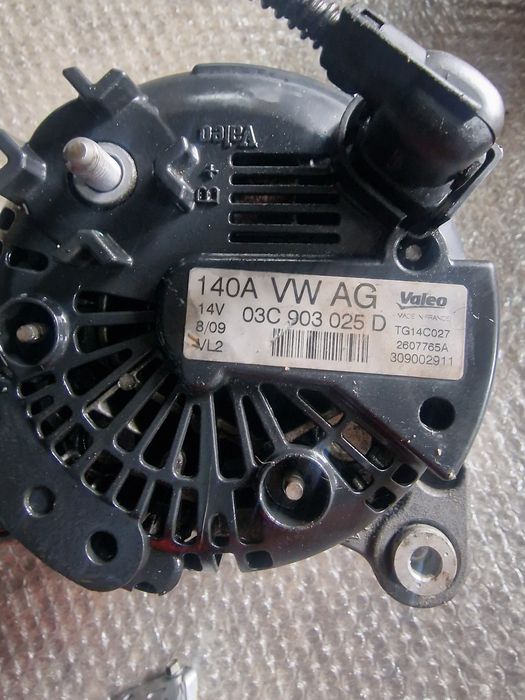 Alternator,electromotor Vw touran motor 1,4 tsi,cod motor CDGA
