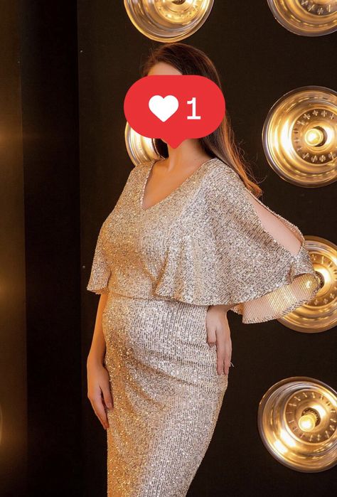 Платье вечернее с паетками