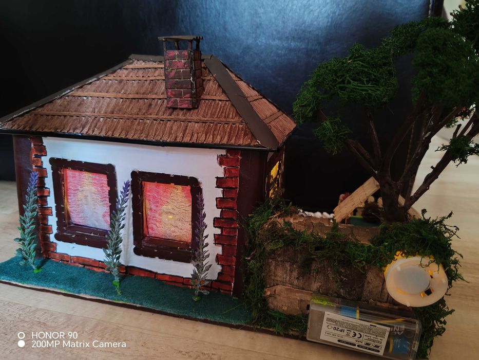 Căsuță rustica in miniatură Hand-made