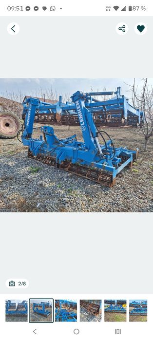 Combinator compactor Lemken