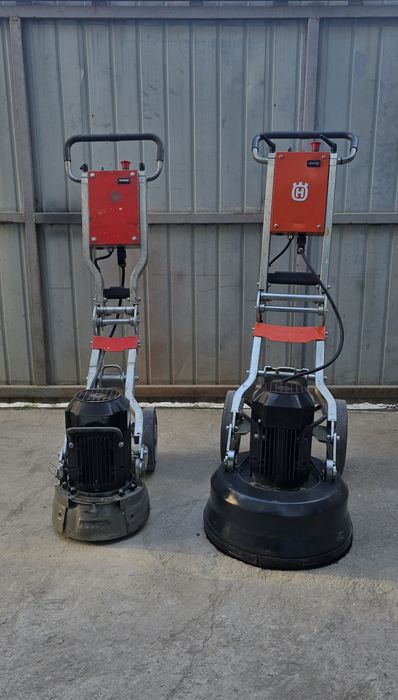 Inchiriez inchiriere chirie slefuitor sablator freza bucearda scarificator aspirator industrial pardoseli beton Blastrac HTC Husqvarna