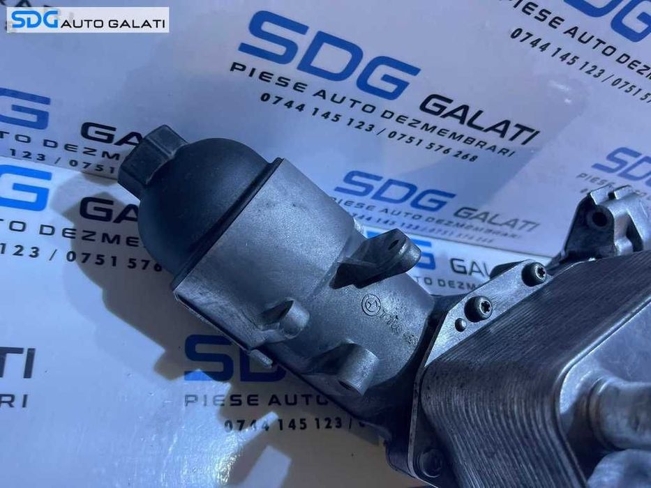 Corp Carcasa Filtru Ulei Termoflot Radiator Racitor Ulei BMW X5 E53 3.0 D M57 2002 - 2006 Cod 7788453