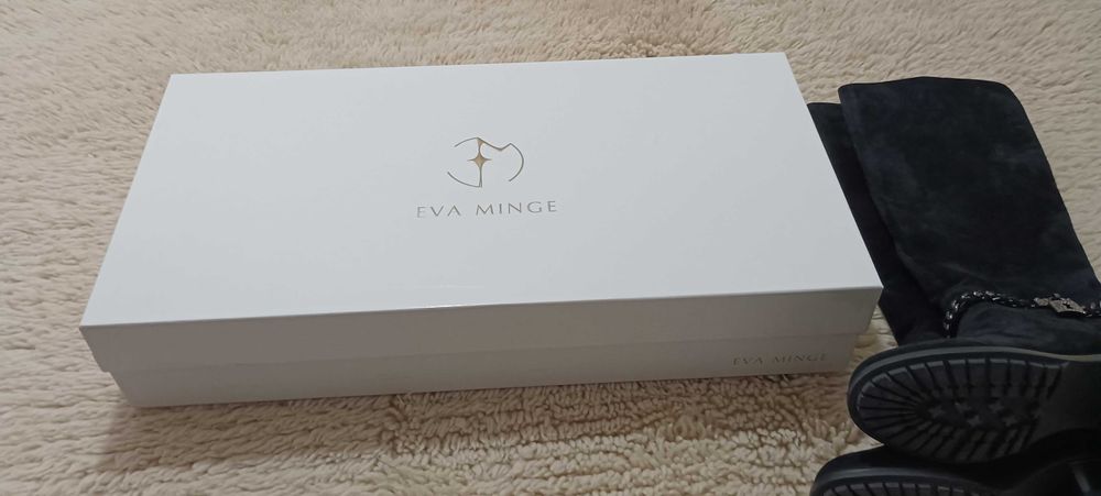 Дамски ботуши от естествен велур