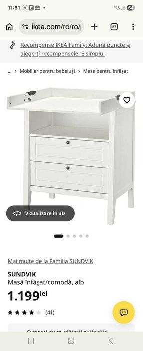 Mobilier camera copil Ikea