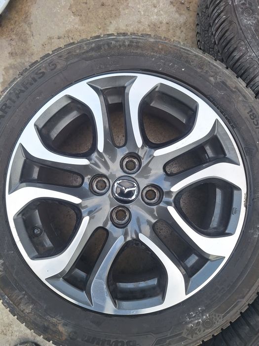 4бр. Джанти с гуми 16 цола 4х100 Mazda 2 / Маzda 2 2015г.