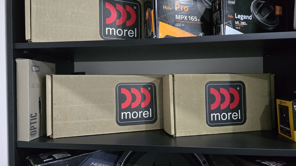 Morel Virtus 602  rsm140w 2х компонентная топовая акустика