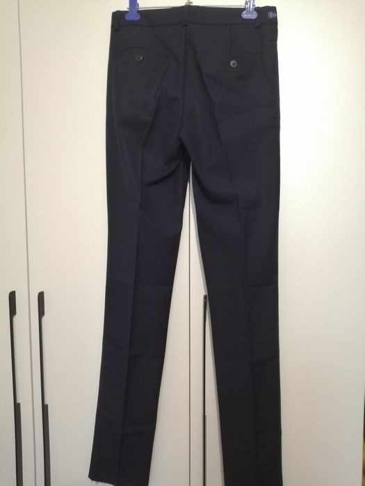 Брюки школьные чёрные, синие