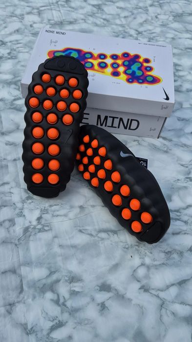 Slapi Nike Mind 001 Black Chrome 44