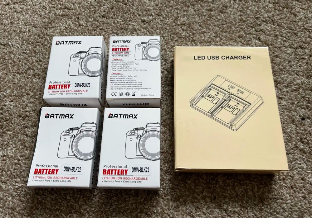 Batareyka Lumix Panasonic DMW-BLK22 | Аккумулятор Lumix S5 S5 II GH6