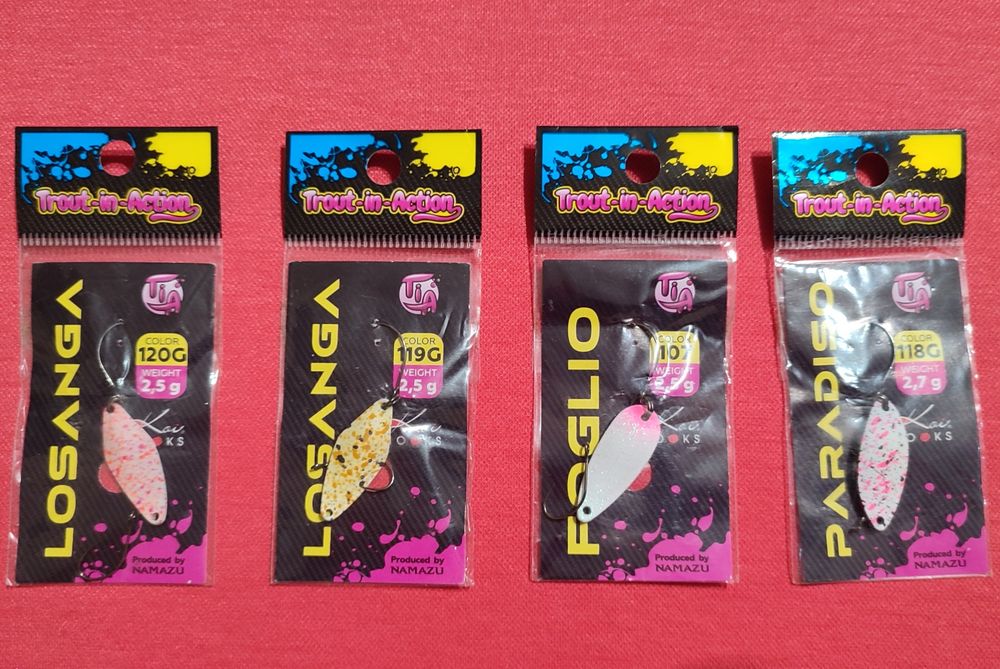 Блесны колебалки привозные