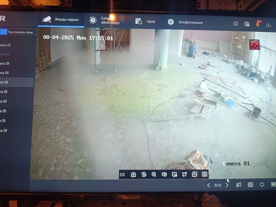 Установка видеонаблдения