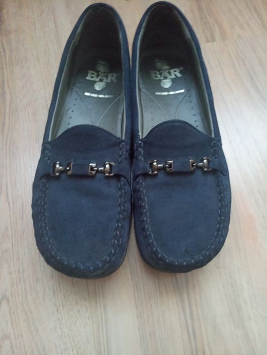 Дамски обувки естествен велур