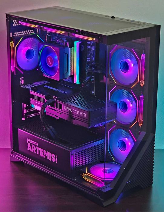 RTX 5070 12GB/Ryzen 7-7700/RAM 32GB/SSD 1TB/Чисто Нов+Гаранция