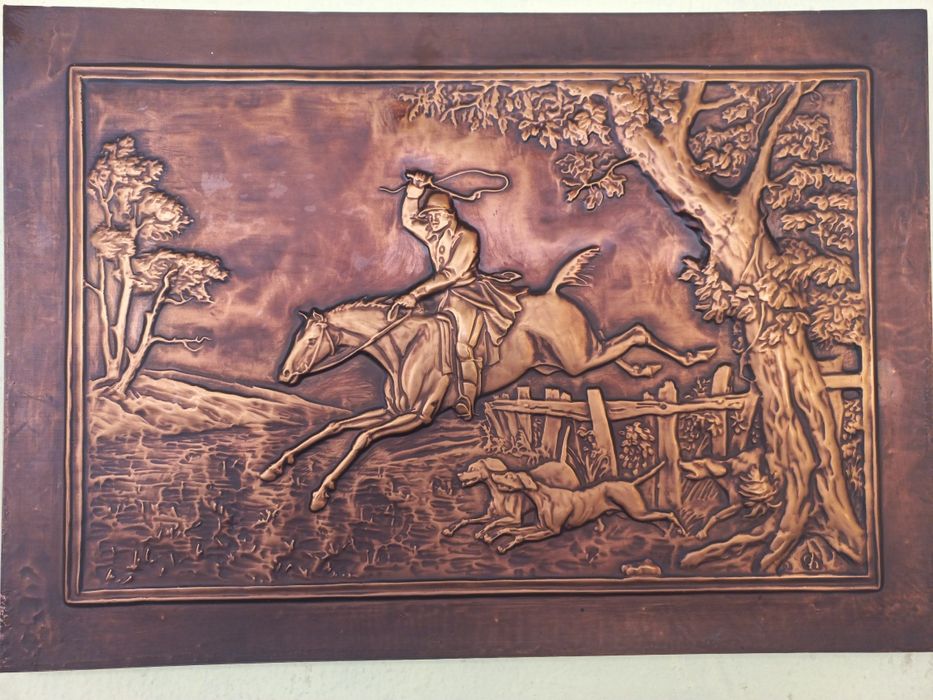 Tablou basorelief din cupru