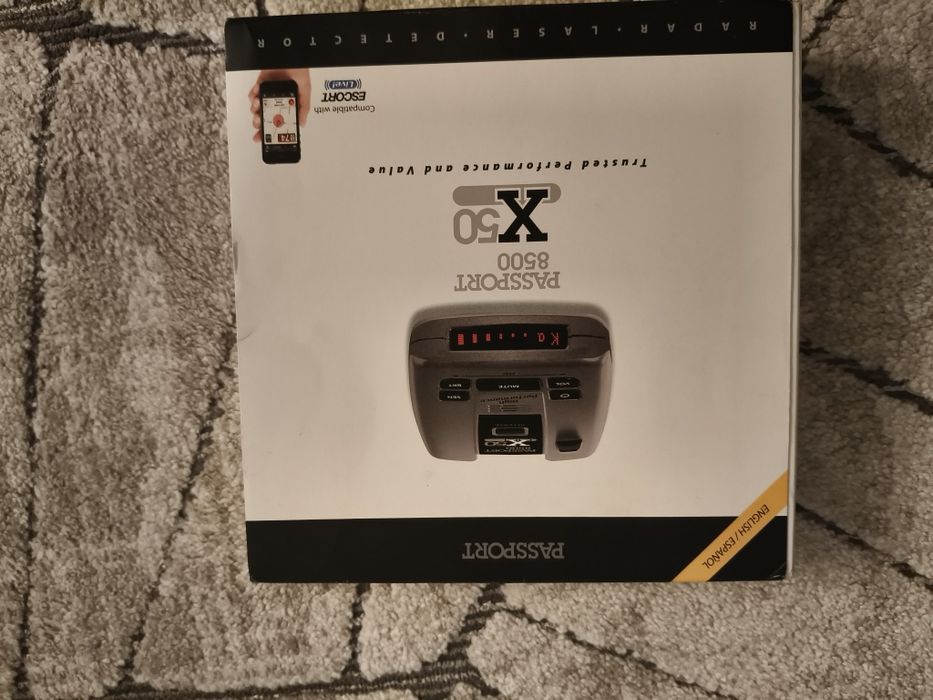 Detector Radar pașaport 8500x50