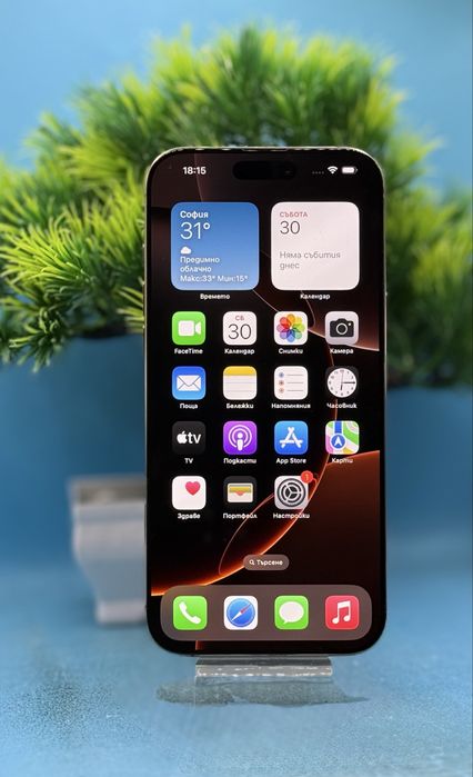 ГАРАНЦИОНЕН!!! Apple iPhone 16 Pro Max, 512GB, 5G, Desert Titanium