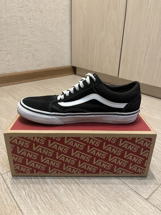 Кеды Vans Old Skool черные (оригинал)