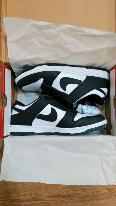 Кроссовки Nike Dunk Low Black White