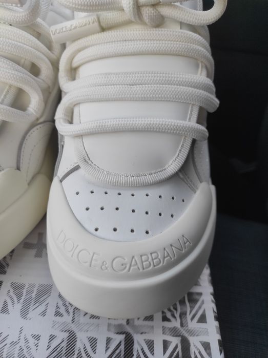 Dolce & Gabbana Sneakers/Adidași albi - Impecabili măsura 42