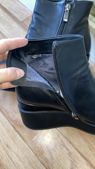 Сапоги осенние