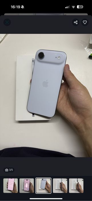 Айфон 17 air 100 акум 256гиг