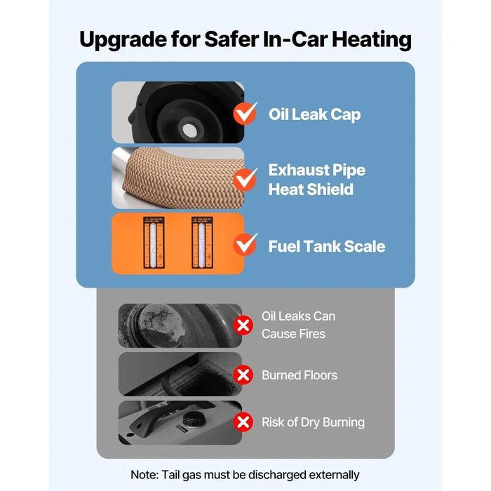 Vevor încălzitor diesel pe motorină 12v, 8kw bluetoot,