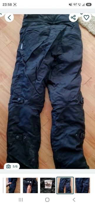 Pantaloni moto impermeabili cu protectii Flying Eagle