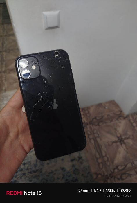 Айфон   11 черный