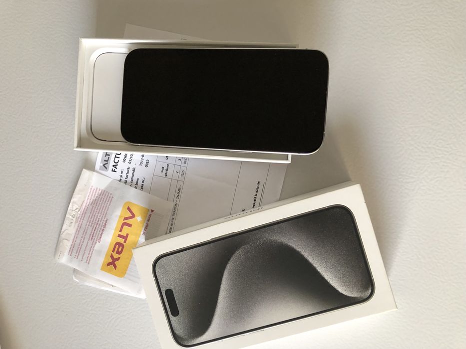 IPhone 15 pro 128gb impecabil fără defecte probleme